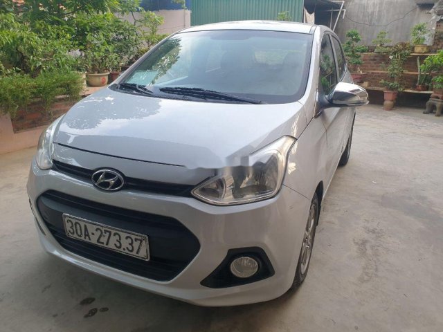 Bán xe Hyundai Grand i10 đời 2014, màu bạc, nhập khẩu  