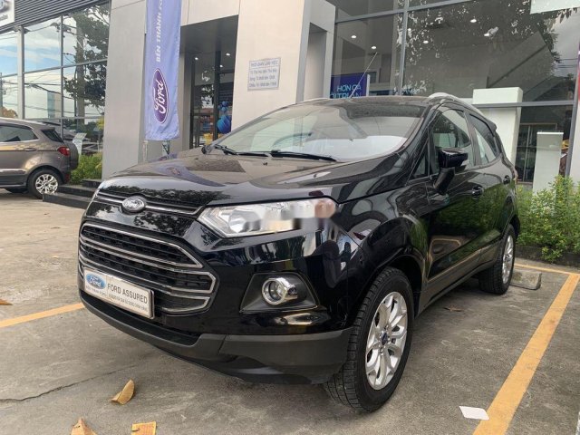 Cần bán lại xe Ford EcoSport Titanium năm 2018, màu đen, giá chỉ 495 triệu