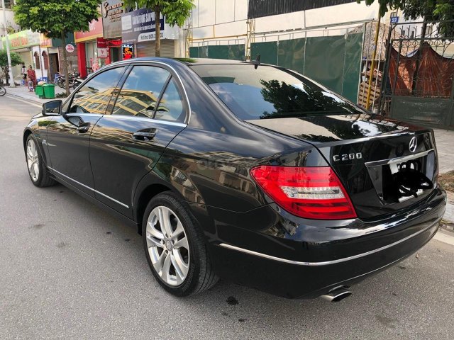 Xe Mercedes-Benz C200 SX cuối 2012, đăng ký 2013, màu đen xe nhập giá chỉ 585 triệu đồng0