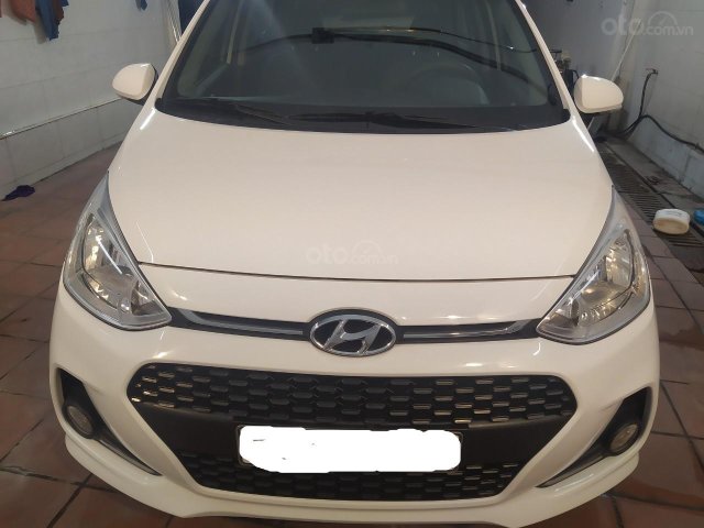 Hyundai I10 2019 màu trắng, siêu lướt chạy 9000km, rẻ hơn lăn bánh 60tr0