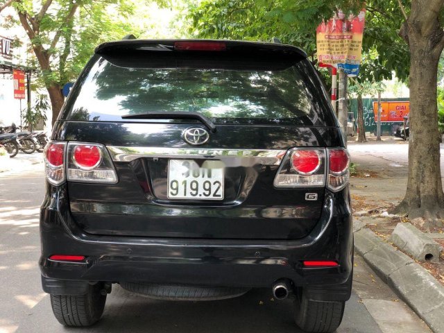 Bán ô tô Toyota Fortuner G năm 2015, màu đen  