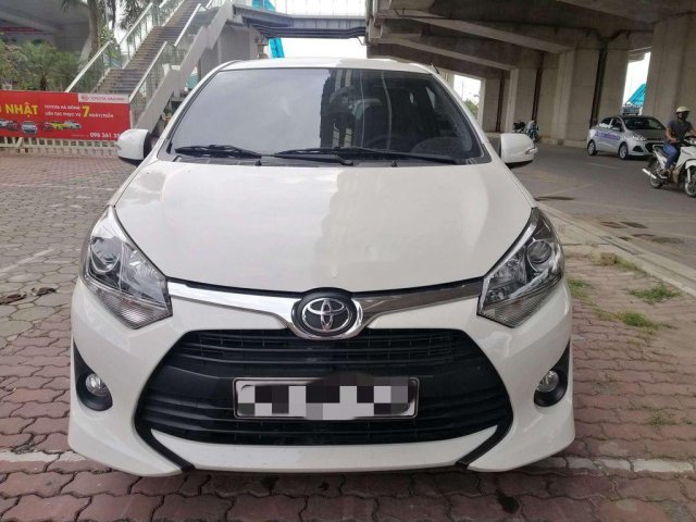 Bán xe Toyota Wigo sản xuất năm 2018, màu trắng, nhập khẩu nguyên chiếc còn mới, giá tốt