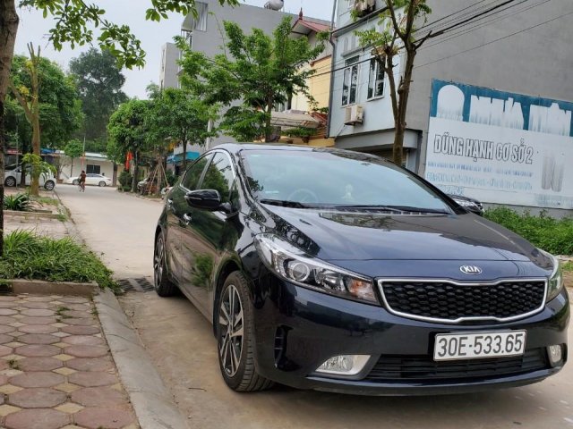 Bán Kia Cerato đời 2017, màu xanh lam0