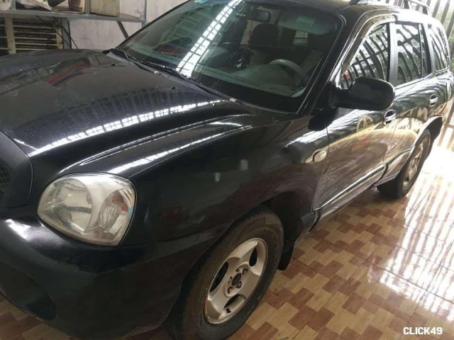 Bán Hyundai Santa Fe năm sản xuất 2003, màu đen, nhập khẩu nguyên chiếc chính chủ0