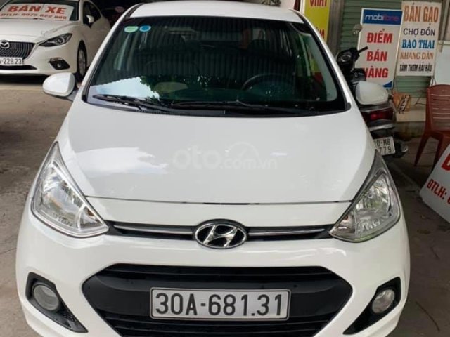 Xe Hyundai Grand i10 sản xuất 2015, màu trắng xe nhập giá chỉ 325 triệu đồng