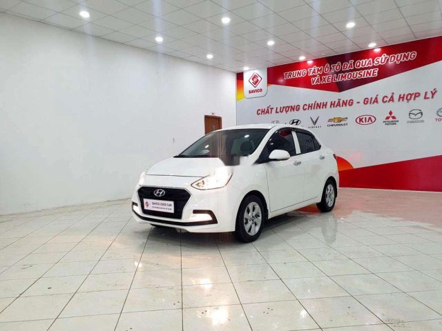 Bán xe Hyundai Grand i10 2019, màu trắng  0