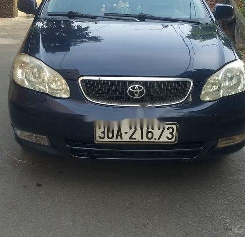 Cần bán gấp Toyota Corolla Altis năm 2002, màu đen  