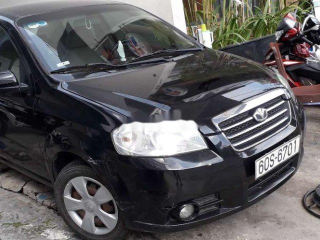 Cần bán lại xe Daewoo Gentra sản xuất 2009, màu đen còn mới, 175tr0