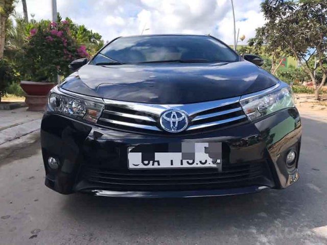 Bán Toyota Corolla Altis 1.8G năm 2017, màu đen, máy êm ru0