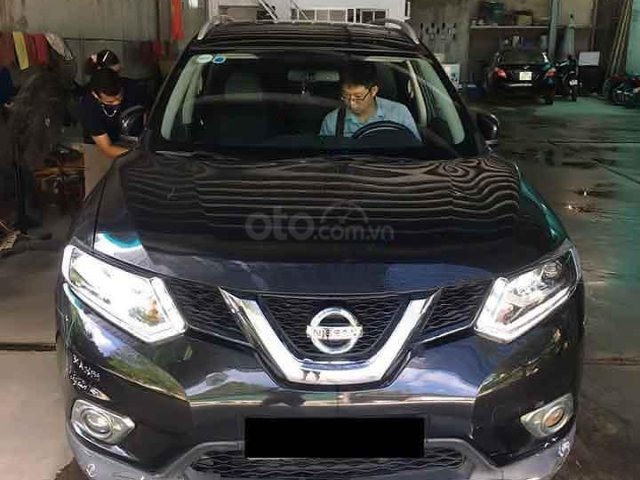 Bán Nissan X trail năm 2016, màu đen, nhập khẩu, giá tốt0