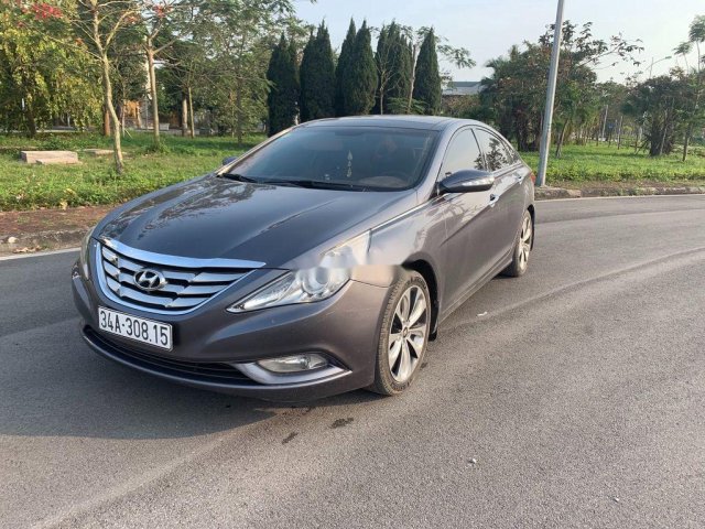 Bán xe Hyundai Sonata 2.0 AT đời 2012, màu xám, nhập khẩu  