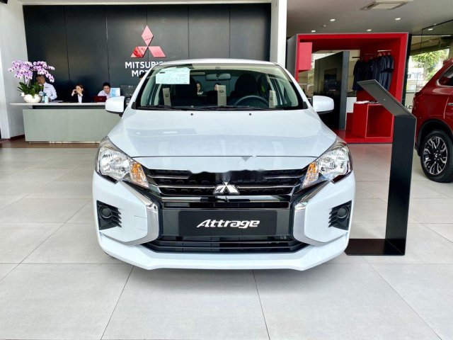 Cần bán xe Mitsubishi Attrage AT 2020, màu trắng, nhập khẩu Thái, giá tốt0