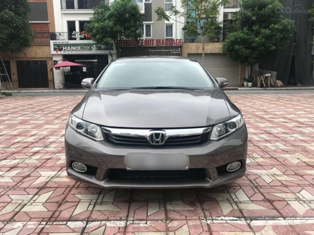 Bán xe Honda Civic sản xuất 2014, màu xám (ghi), xe gia đình. Giá 510 triệu đồng0