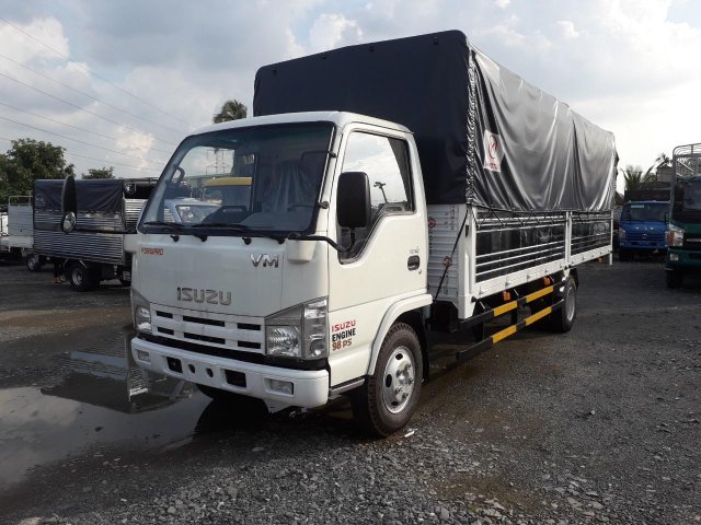 Xe tải Isuzu 1.9 tấn thùng dài 6.2 mét (Isuzu VM) trả trước 150Tr nhận xe, tặng phiếu dầu trị giá 1 triệu đồng