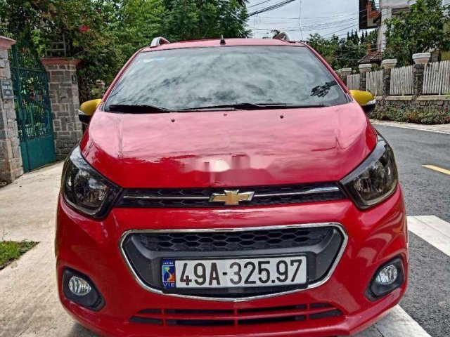 Cần bán lại xe Chevrolet Spark đời 2018, màu đỏ còn mới0