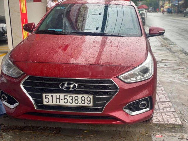 Bán xe Hyundai Accent 2019, màu đỏ còn mới, giá 489tr