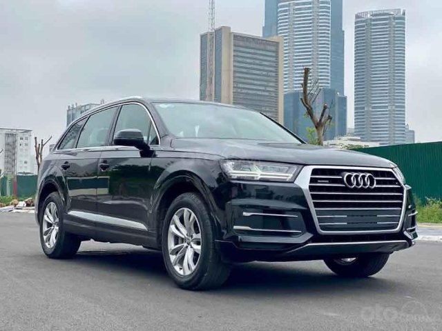 Bán Audi Q7 2017, đời 2018, màu đen, xe nhập  0