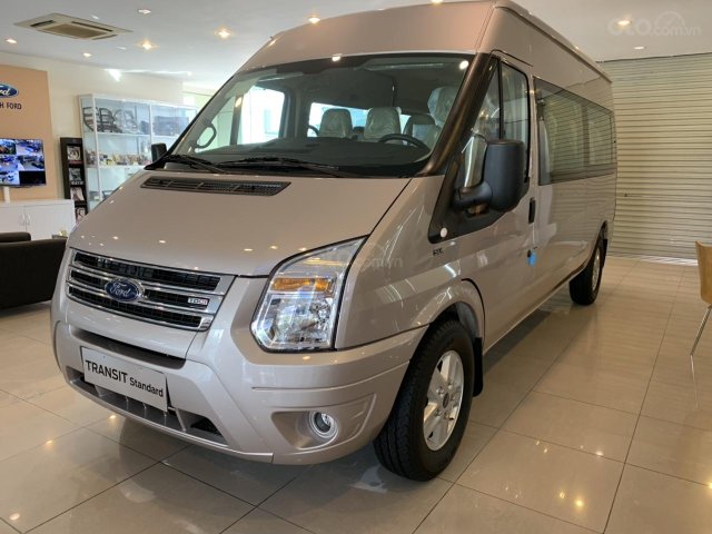 Cần bán Ford Transit Luxury 2019, bạc ánh hồng, mới 100% - Số lượng có hạn, giá cực tốt - Hỗ trợ vay cao 80% giá xe - Lh Ngay