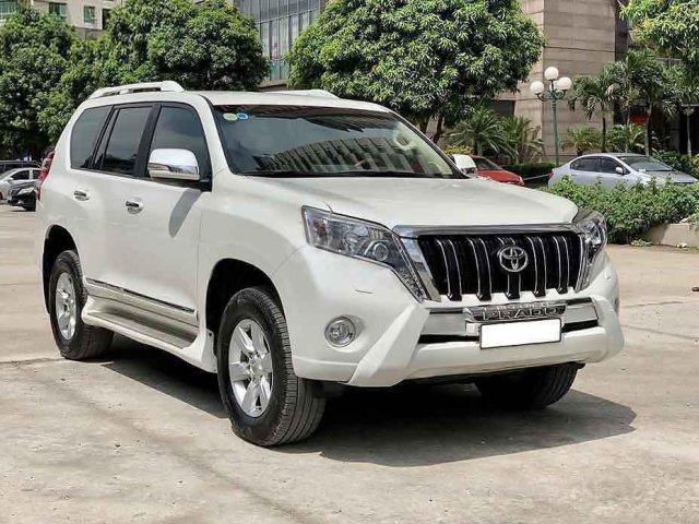 Bán xe Toyota Prado TXL 2.7L 2015, màu trắng, nhập khẩu