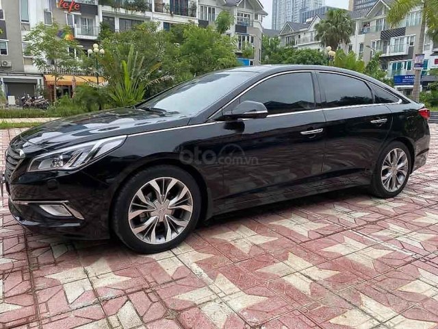 Bán xe Hyundai Sonata đời 2015, màu đen, xe nhập, giá 668tr0