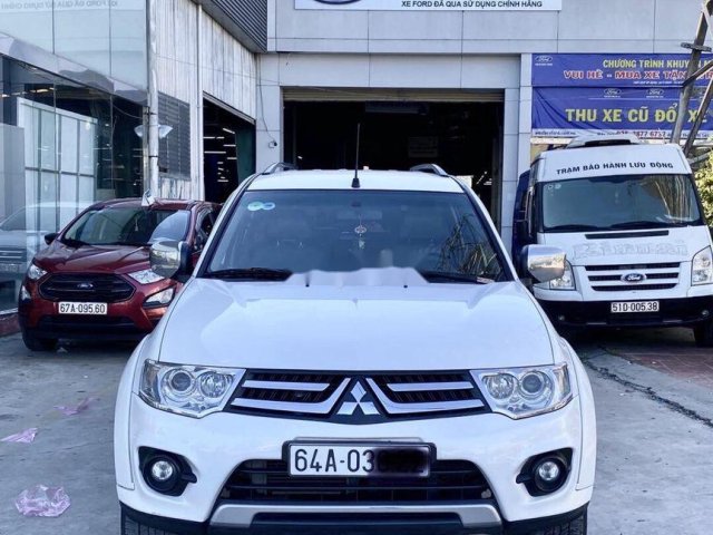 Bán Mitsubishi Pajero 2016, màu trắng, xe nhập còn mới0