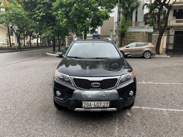 Bán xe Kia Sorento đời 2011, màu đen, nhập khẩu  0