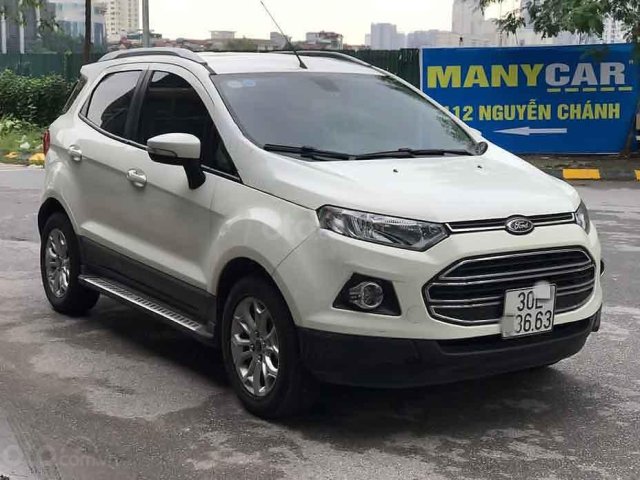 Bán lại xe Ford EcoSport Titanium 1.5L AT 2017, màu trắng