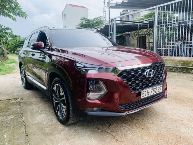 Bán Hyundai Santa Fe đời 2020, màu đỏ còn mới