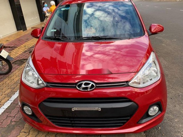 Cần bán Hyundai Grand i10 1.2 đời 2015, màu đỏ, nhập khẩu 