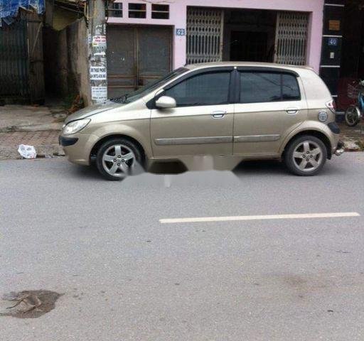 Cần bán lại xe Hyundai Getz sản xuất 2007, màu vàng cát, nhập khẩu  0