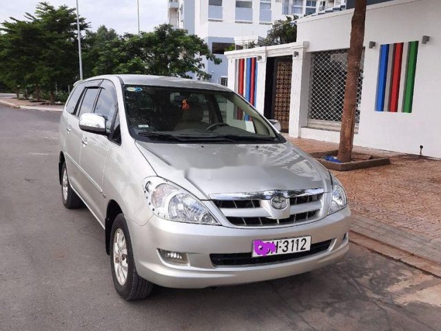 Cần bán gấp Toyota Innova 2007, màu bạc, xe nhập xe gia đình 0