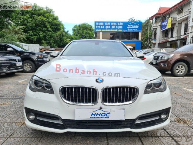 Bán xe BMW 5 Series 520i đời 2016, màu trắng, nhập khẩu  