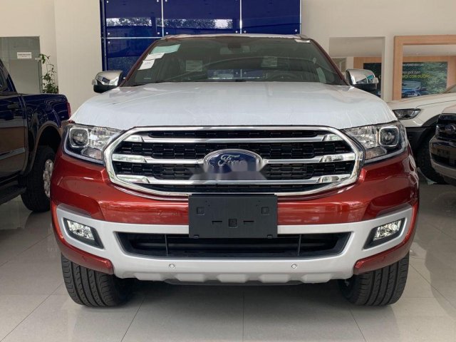 Bán ô tô Ford Everest 2020, màu đỏ, nhập khẩu nguyên chiếc