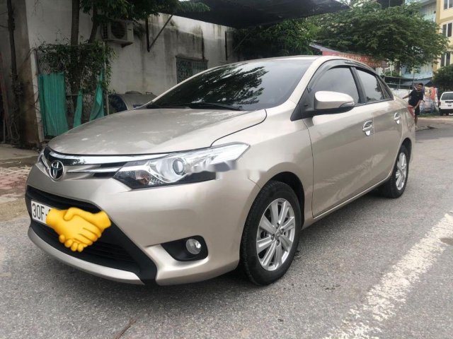 Toyota Mỹ Đình cần bán gấp chiếc xe Toyota Vios 1.5 G đời 2018, màu nâu vàng0