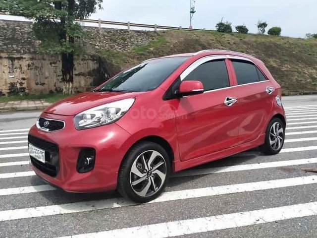 Bán xe Kia Morning 1.25l Luxyry AT sản xuất năm 2019, màu đỏ  0