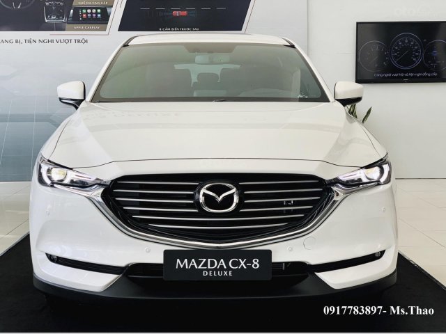 [Mazda CX-8 2020] trả trước 270 triệu - tặng BHVC- tặng gói phụ kiện chính hãng 35 triệu - xe giao ngay- hồ sơ vay nhanh