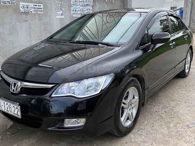 Bán xe Honda Civic năm sản xuất 2008, màu đen còn mới giá cạnh tranh0