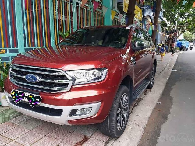 Bán Ford Everest sản xuất năm 2018, màu đỏ, nhập khẩu, chính chủ0