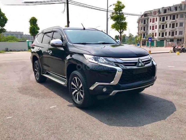 Bán xe Mitsubishi Pajero Sport sản xuất 2019, màu đen, xe nhập0