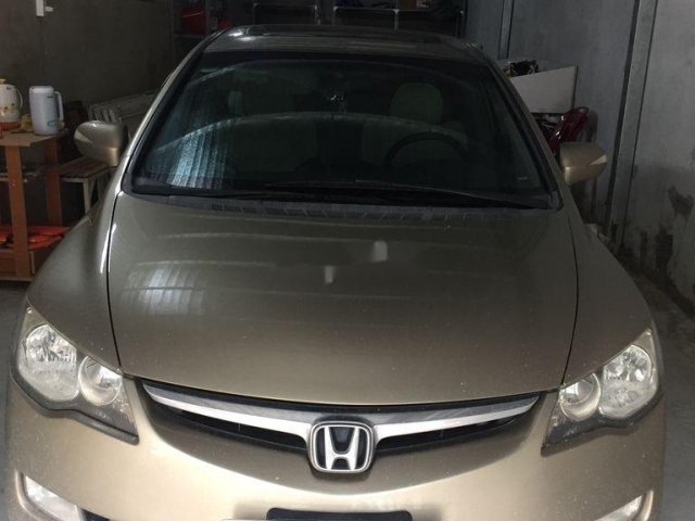 Cần bán lại xe Honda Civic đời 2008, màu vàng còn mới, giá tốt