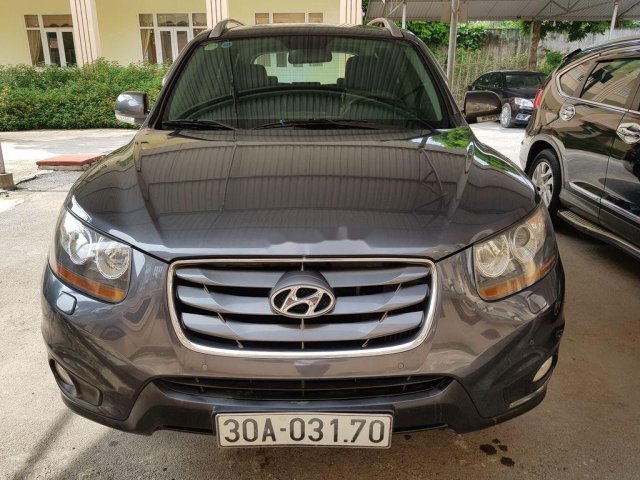 Bán Hyundai Santa Fe đời 2010, màu xám còn mới