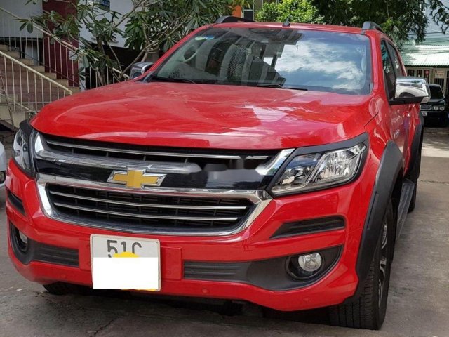 Bán Chevrolet Colorado LTZ 2.8AT sản xuất 2017, màu đỏ, xe nhập số tự động