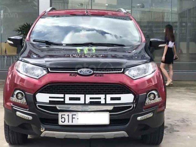 Bán Ford EcoSport Titanium 1.5L AT sản xuất năm 2016, màu đỏ, số tự động