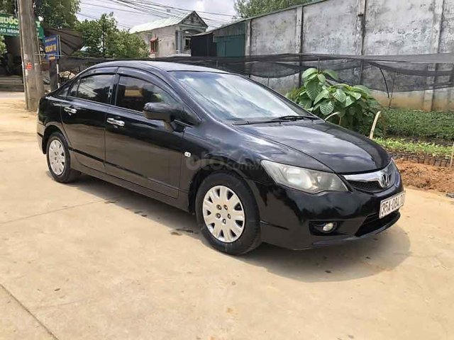 Bán Honda Civic 1.8 MT đời 2010, màu đen số sàn0