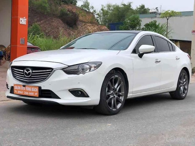 Bán xe Mazda 6 2.5 AT đời 2014, màu trắng0