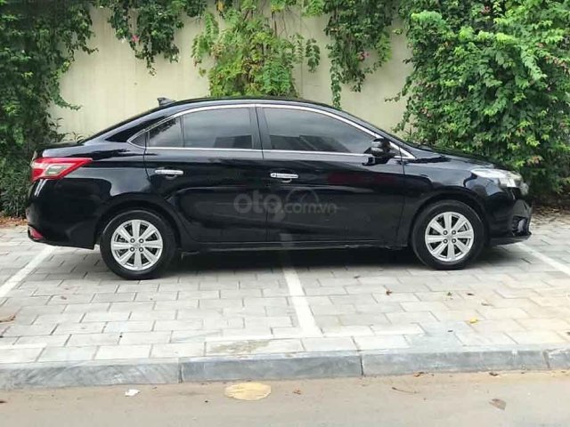 Cần bán lại xe Toyota Vios ECVT AT năm 2017, màu đen số tự động giá cạnh tranh0