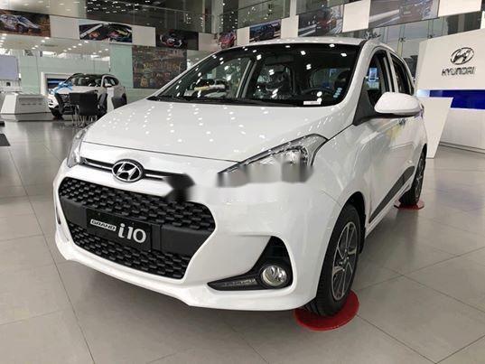 Bán Hyundai Grand i10 đời 2020, màu trắng. Giao xe ngay