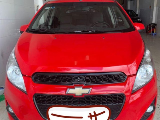 Xe Chevrolet Spark sản xuất 2016, màu đỏ còn mới, giá 177tr