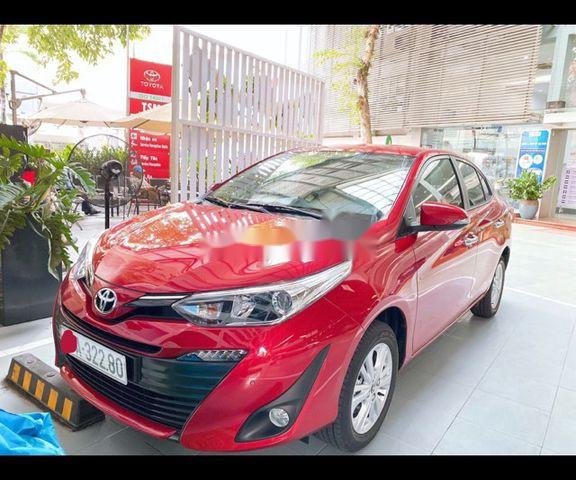 Bán ô tô Toyota Vios G CVT đời 2020, màu đỏ