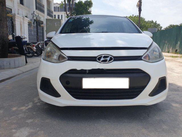 Xe Hyundai Grand i10 năm sản xuất 2014, màu trắng còn mới  0